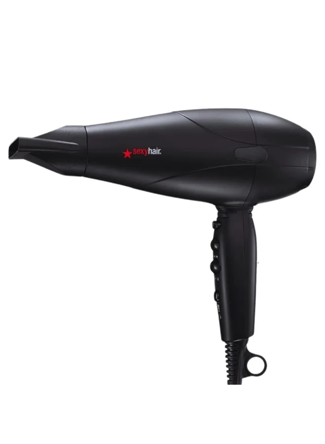 Sexy Hair Sexy Hair Professional Hair Dryer with Smart Lock Technology &amp; Ionic Function – Style Lock Pro, Salon Grade, Multiple Heat &amp; Speed Settings -1875 Watt
